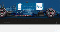 Desktop Screenshot of f1paddockpass.com